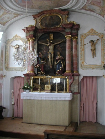 Högerkapelle innen