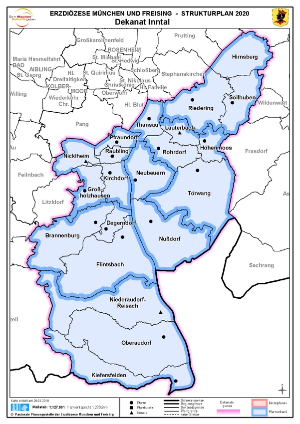 Karte Dekanat Inntal