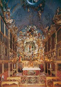 Innenansicht der Kapelle