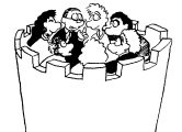 Team im Turm