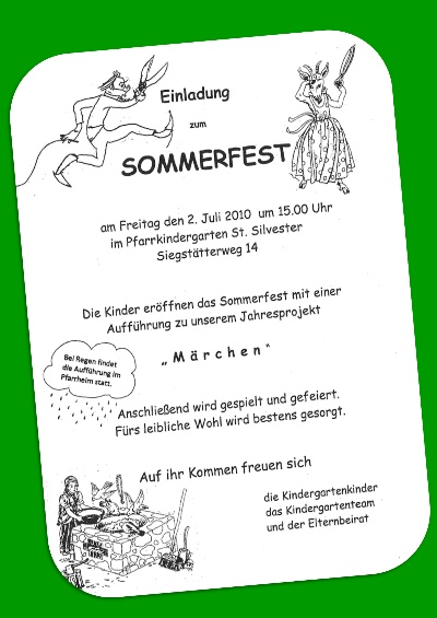 Sommerfest KiGA Forstinning