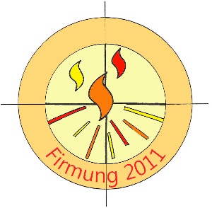 Logo Firmung 2011 - farbig