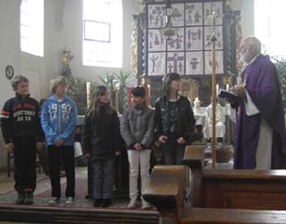 Vorstellung Kommunionkinder