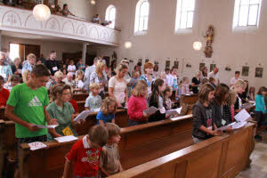 Familiengottesdienst Juli 2011