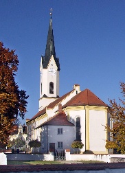 Pfarrkirche St. Martin, Nandlstadt Herbst 2011