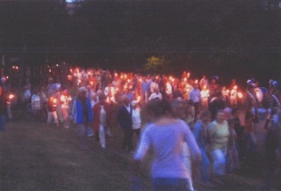 Johannisfeuer 2006 - Fackelzug