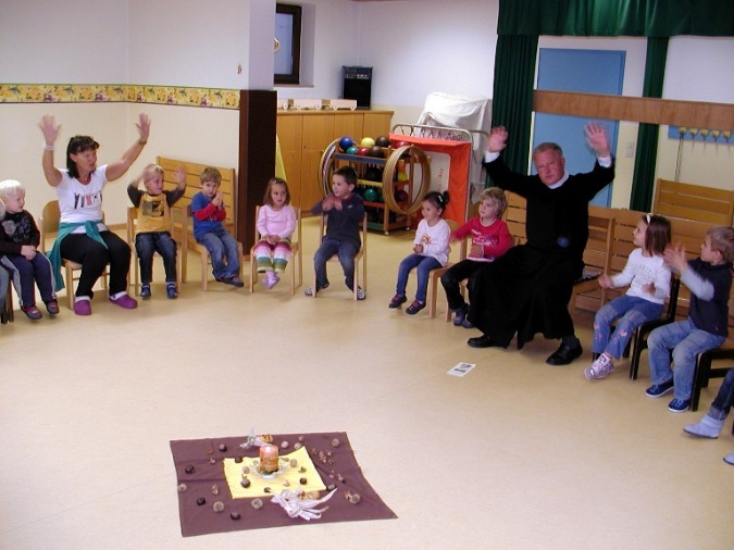 Besuch im Kindergarten am  am 11.10.2011