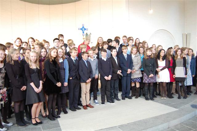 Gruppenbild Firmlinge 2011
