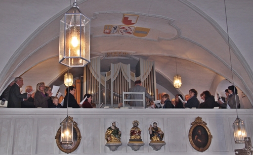 Kirchenchöre Mauern und Schöffau