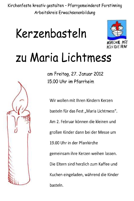 Kerzenbasteln
