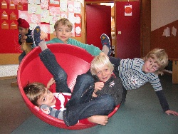 Freispiel im Flur