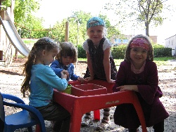 Spielen im Garten