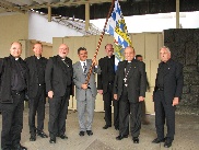 Ankunft Delegation Erzbischof