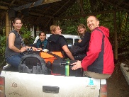 Auf dem Pickup, BDKJ in Ecuador