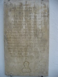 Epitaph Pfarrer Fischer