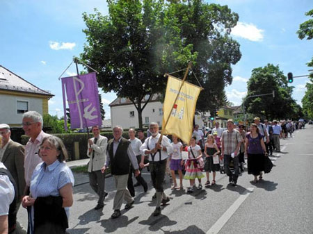 ÖKT Festzug nach St. Quirin