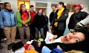 Besuch Behindertenprojekt