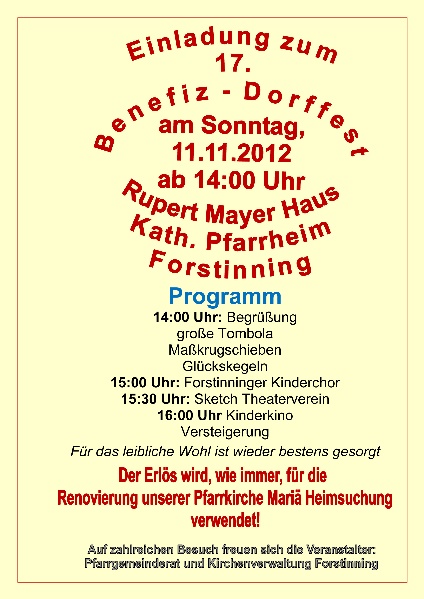 Benifzdorffest