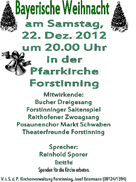 Bayerische Weihnacht
