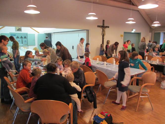 Kerzenbasteln 2013