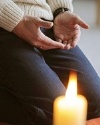 Foto Gebet Meditation (KNA) Rechte über Image-Abo Bergmoser und Höller