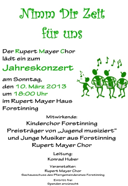 Konzert RMC 2013