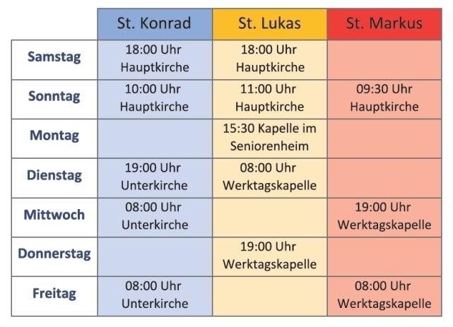 Gottesdienste