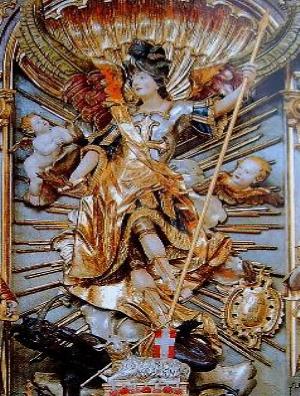 Hauptaltar St. Michael Gaißach