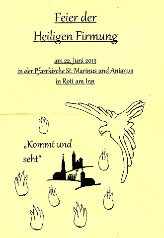 Firmung 2013