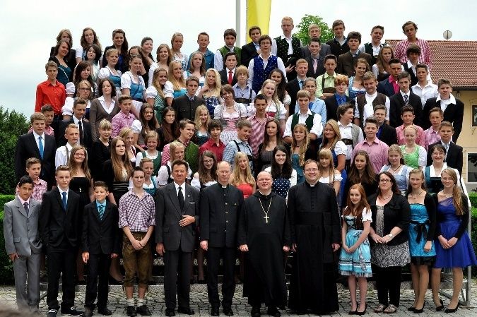 Gruppenbild Firmung 2013