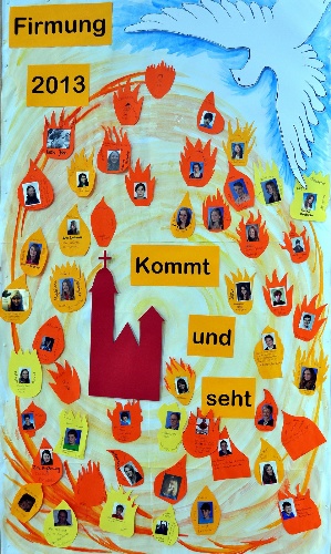 Plakat FIrmung 2013