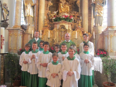 Ministrantenaufnahme
