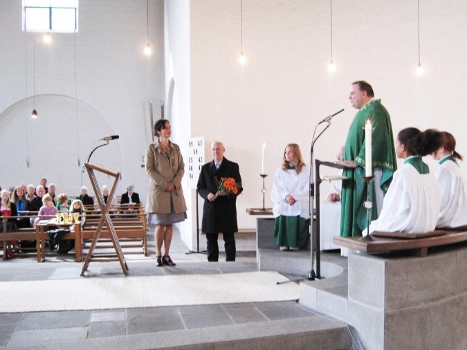 Begrüßung von Frau Nürnberger