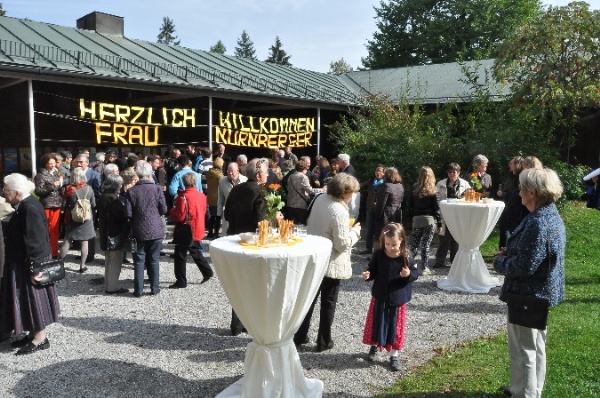 Begrüßung von Claudia Nürnberger