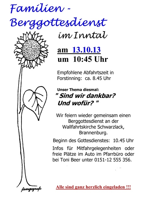 Berggottesdienst