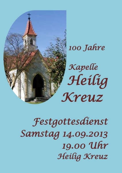 100 Jahre Heilig Kreuz