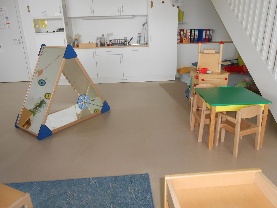 Raum Kinderkrippe "Die Spatzen"