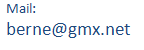 Mailadresse