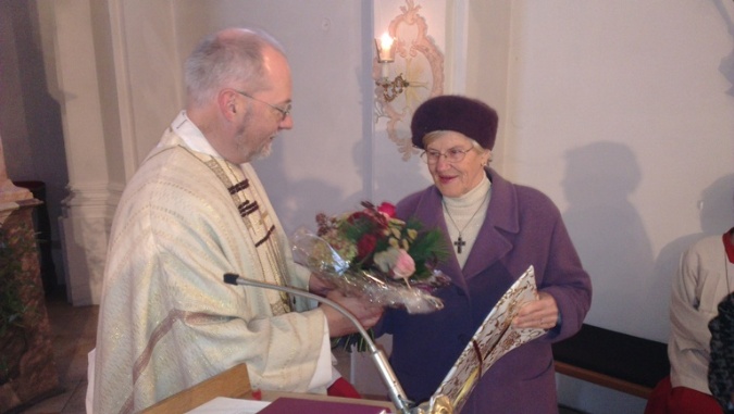 65 Jahre Orgeldienst Anna Otter