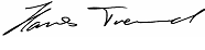 Unterschrift Tremmel