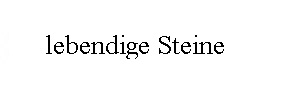 lebendige Steine