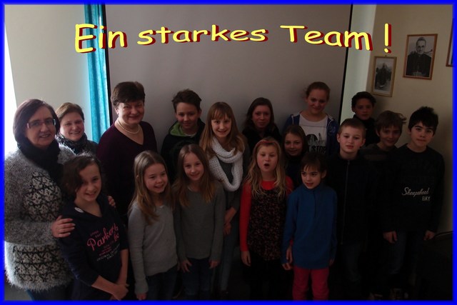 Sternsinger 2014 nach dem Essen