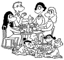 Illustration Krabbelgruppe, Rechte über Image-Abo Bergmoser & Höller