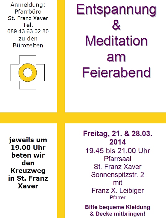 Entspannung & Meditation