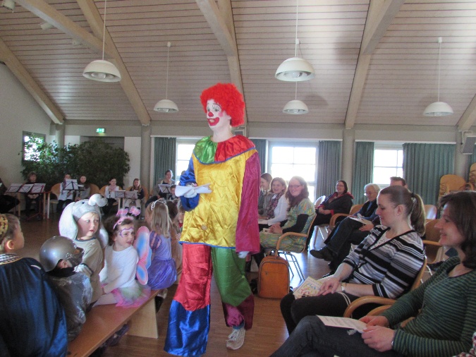 Kindergotttesdienst Fasching -