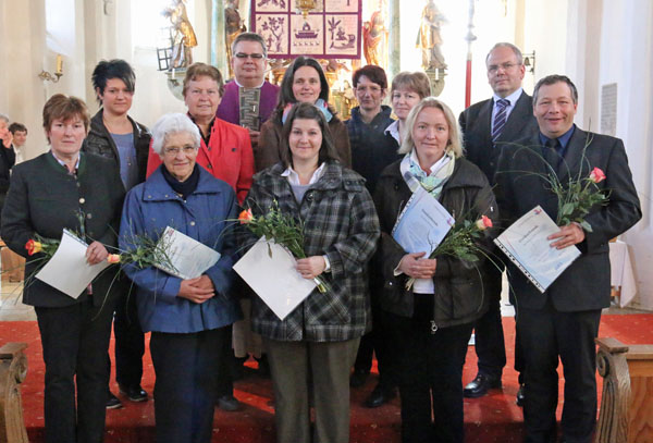 Pfarrgemeinderat Verabschiedung 2014
