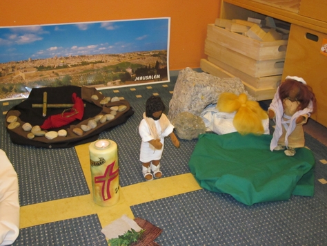 Ostergeschichte mit Puppen