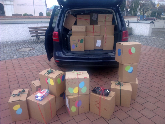 Sammelaktion für Nachbarschaftshilfe