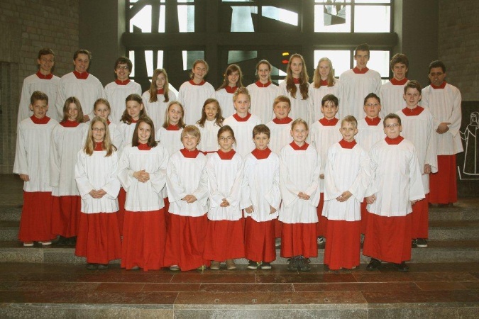 Ministranten in Sankt Bernhard