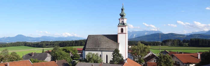 Weildorfer Kirche Kranansicht
